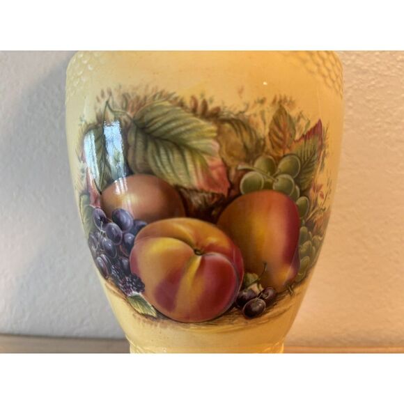 Ansley Crown Vase 1998 Limited Edition‎ "Orchard Gold" Excellent Condition - Picture 3 of 5